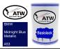 Preview: BMW, Midnight Blue Metallic, 453: 500ml Lackdose, von ATW Autoteile West.